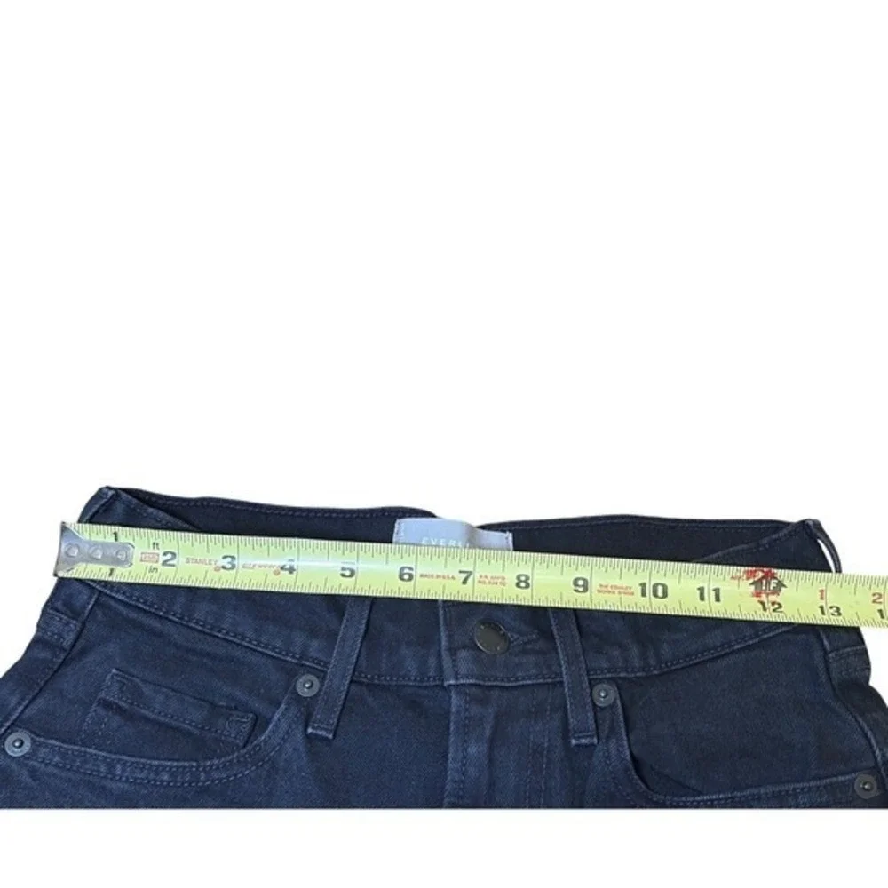 Everlane Denim The Original Cheeky‎ Jean Black High Rise Scandi Capsule Wardrobe